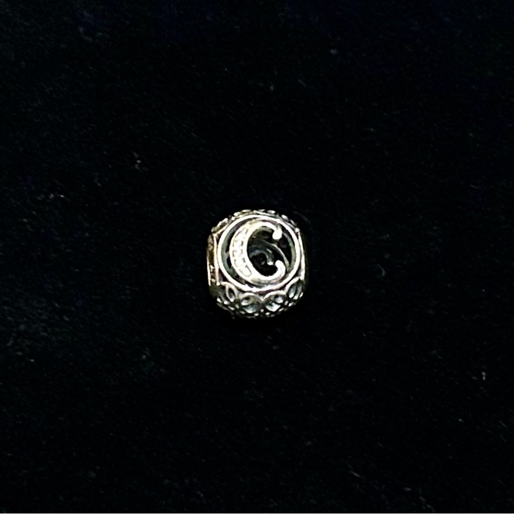 Authentic Pandora Retired Initial “C” Charm